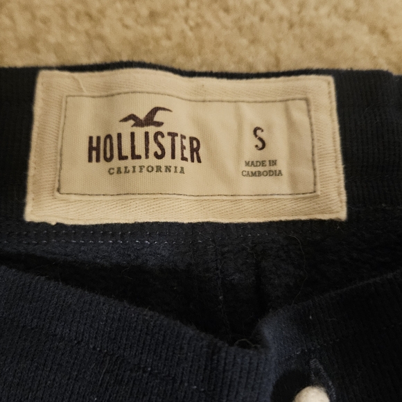 Vintage Hollister Navy Sweatpants - Picture 4 of 4
